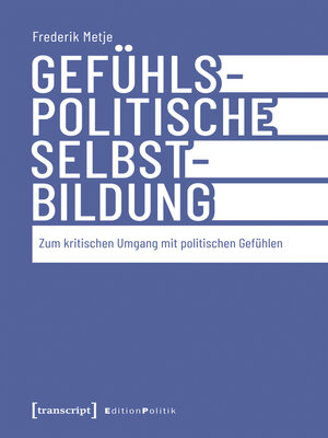 cover image of Gefühlspolitische Selbst-Bildung
